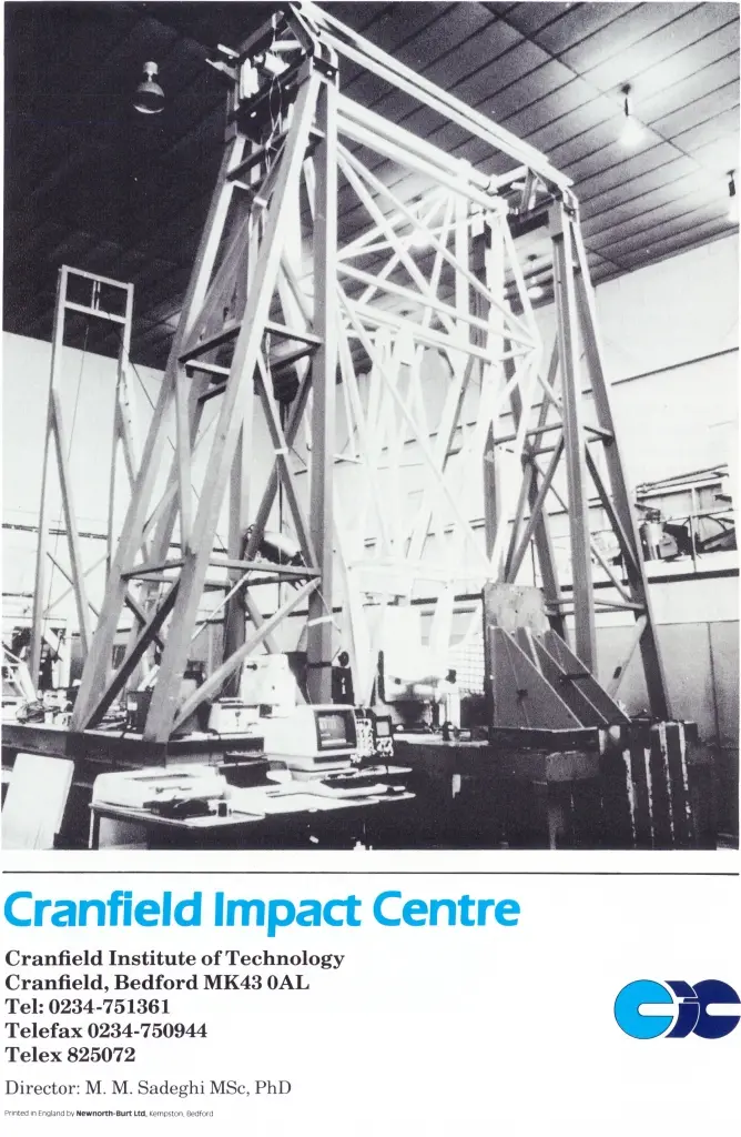 PENDULUM IMPACT TEST RIG